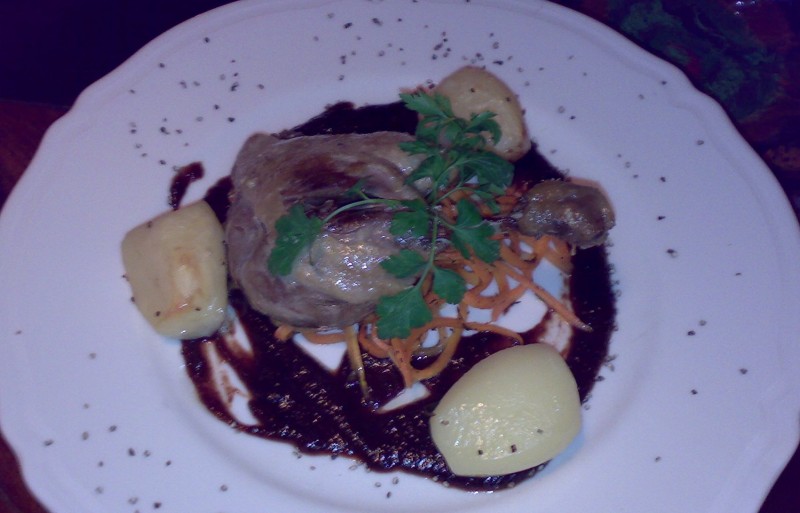 Gęsina w restauracji Mirador