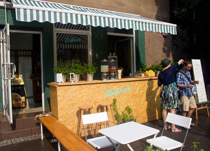 Miętowa – letnia kawiarnia